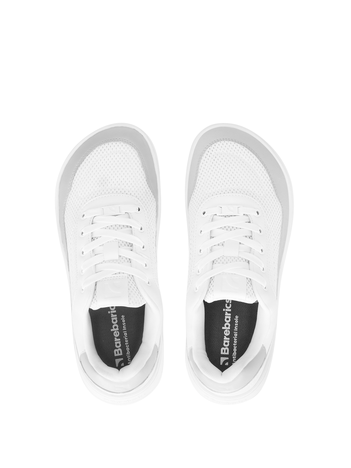 Zapatilla respetuosa Vaporo White & Light Grey - Ohana Barefoot