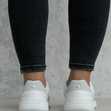 Zapatilla respetuosa Vaporo White & Light Grey - Ohana Barefoot