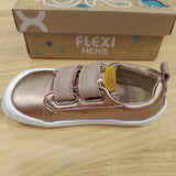 Zapatilla respetuosa infantil Kobe Nude/Skin suela blanca