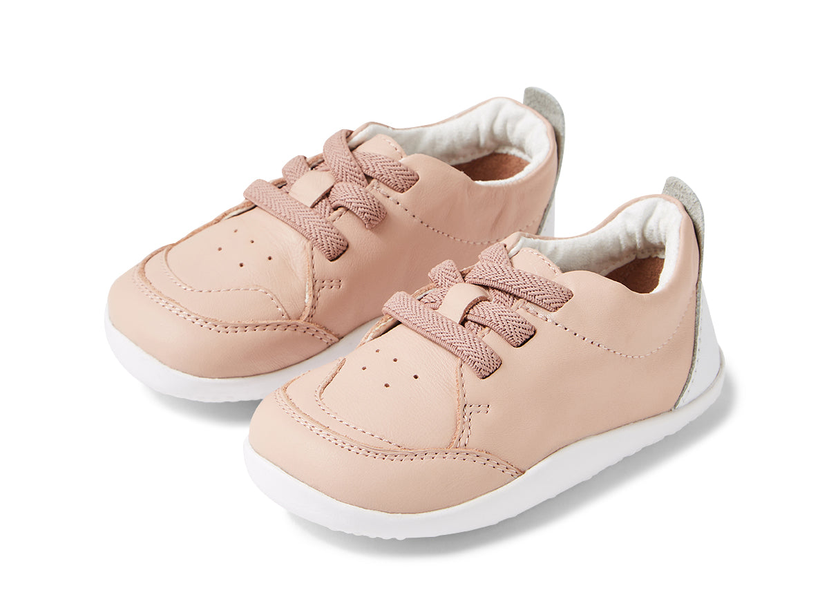 Zapato respetuoso para primeros pasos Bobux Xplorer Sport Rosa - Ohana Barefoot
