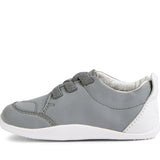 Zapato respetuoso para primeros pasos Bobux Xplorer Sport Gris - Ohana Barefoot