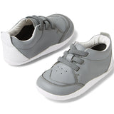 Zapato respetuoso para primeros pasos Bobux Xplorer Sport Gris - Ohana Barefoot