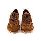 Zapatilla barefoot Savage Liken/Cuero con cremallera
