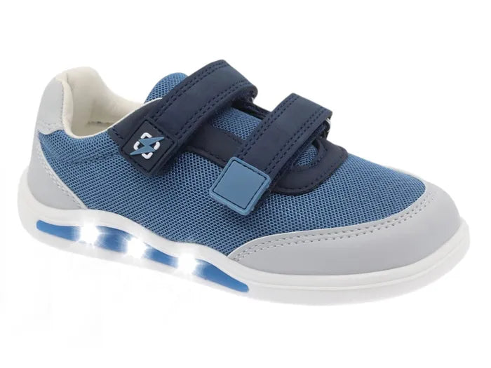 Deportiva respetuosa con luces azul textil REF:2218710 - Ohana Barefoot