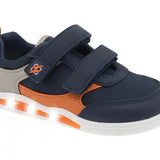 Deportiva respetuosa con luces Azul marino / Naranja REF:2218680 - Ohana Barefoot