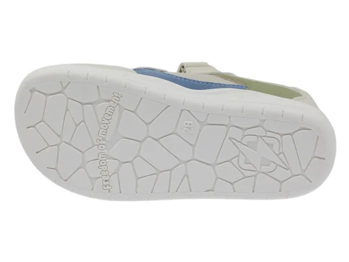 Deportiva respetuosa con luces Beige / Azul / Verde REF:2218681 - Ohana Barefoot