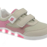 Deportiva respetuosa con luces Beige / Rosa REF:2218620 - Ohana Barefoot