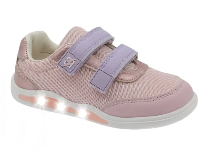 Deportiva respetuosa con luces textil Rosa / Lila REF:2218660 - Ohana Barefoot