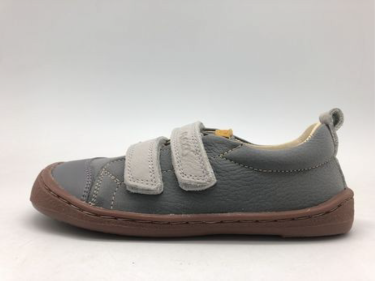 Zapatilla respetuosa piel lavanda en Marengo/Gris 9000-R - Ohana Barefoot