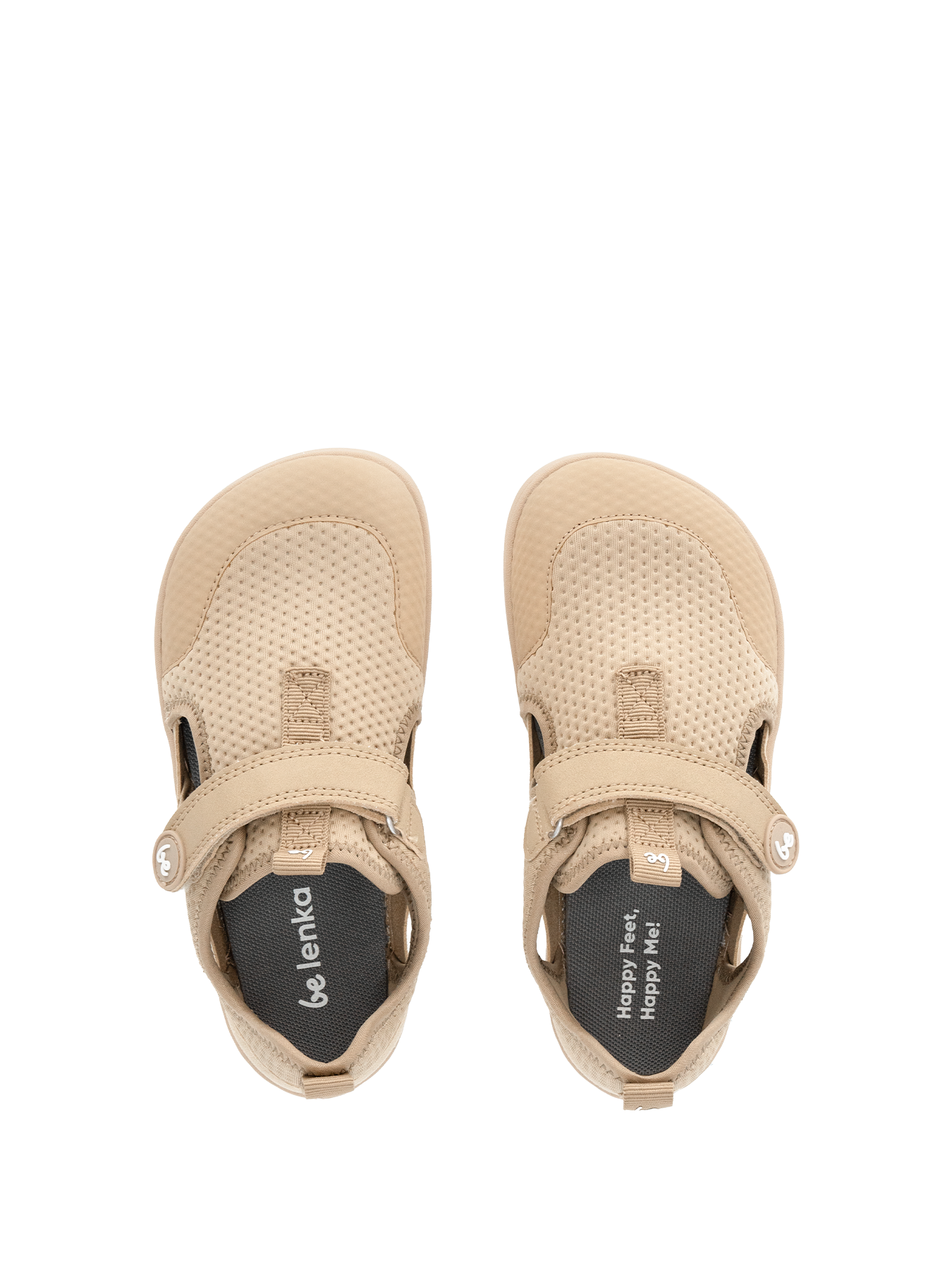Sandalia respetuosa Zest Kids Beige - Ohana Barefoot