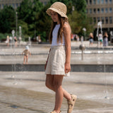 Sandalia respetuosa Zest Kids Beige - Ohana Barefoot