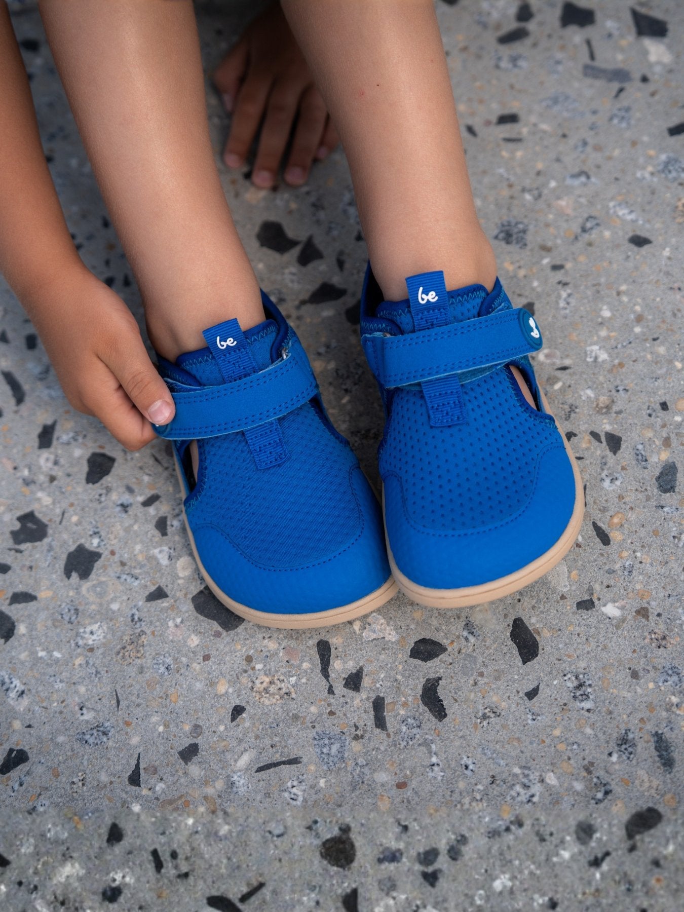 Sandalia respetuosa Zest Kids Blue - Ohana Barefoot