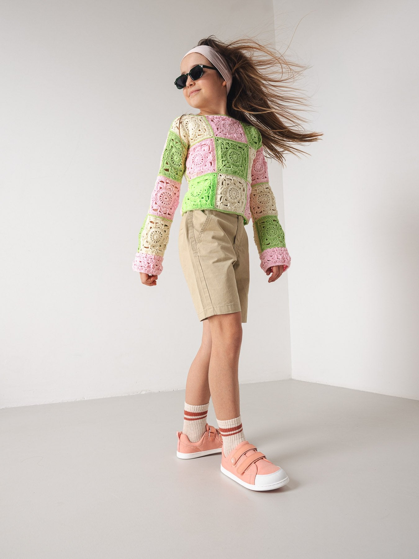 Lona respetuosa Canvi kids Coral Pink - Ohana Barefoot