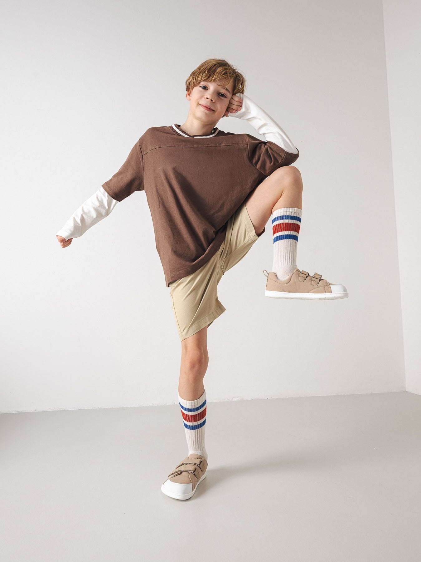 Lona respetuosa Canvi Kids Light Brown - Ohana Barefoot