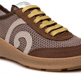 Zapatilla respetuosa multi material Chocolate Oroel - Ohana Barefoot