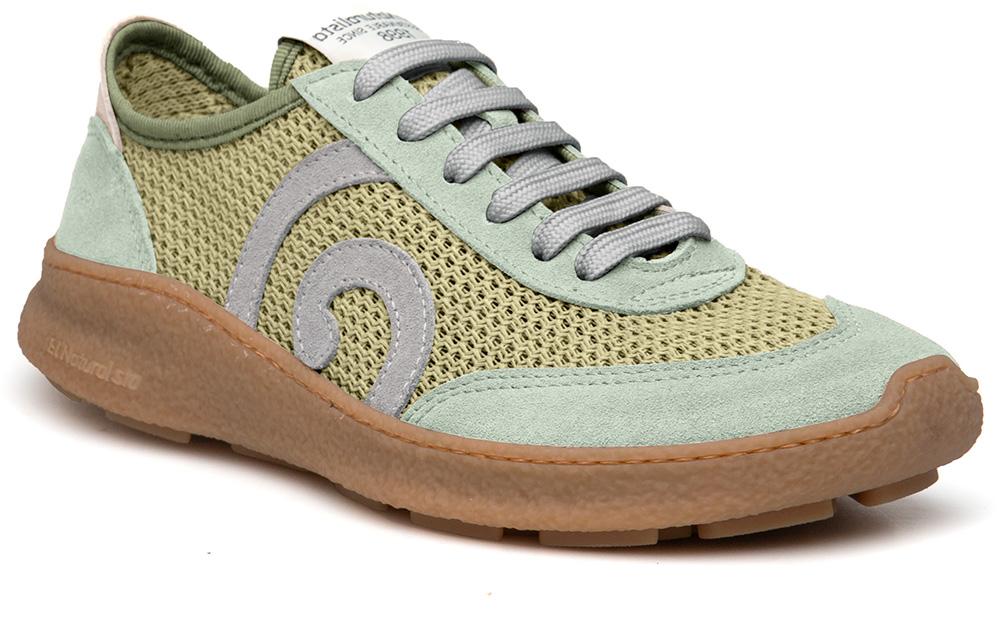 Zapatilla respetuosa multi material Olive Oroel - Ohana Barefoot