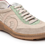 Zapatilla respetuosa multi material Cream Oroel - Ohana Barefoot