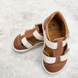 Sandalia respetuosa Duplo horma+ Cuero/Glaciar