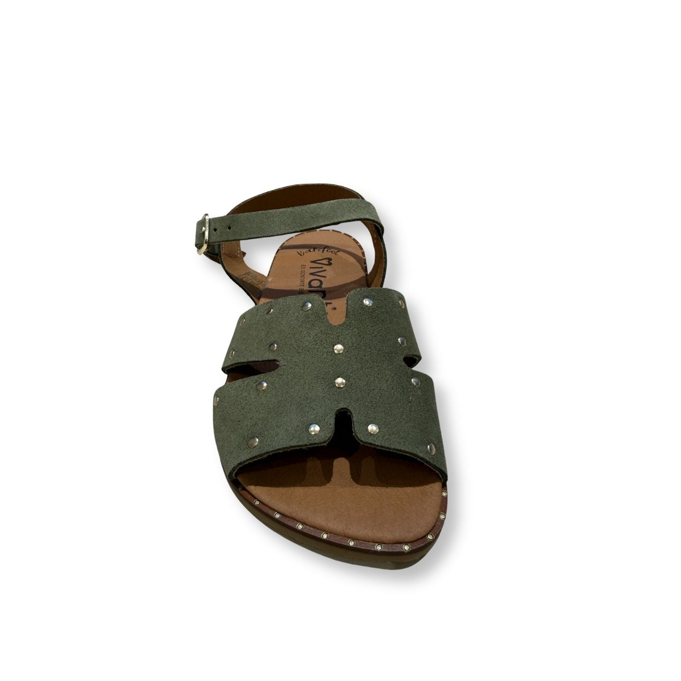 Sandalia barefoot Marea serraje Kaki - Ohana Barefoot