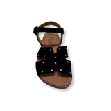 Sandalia barefoot Marea serraje Negro - Ohana Barefoot