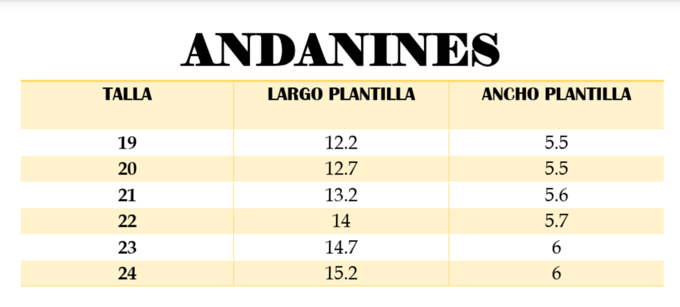 LONA RESPETUOSA GATEAFLEX JEANS - ANDANINES - Ohana Barefoot