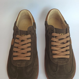 Zapatilla barefoot serraje 8998-S Kaki/Tierra - Ohana Barefoot