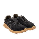 Zapatilla barefoot Oroel N5435B Multi material Black/Caramel