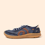 Zapatilla respetuosa multi material Navy Oroel - Ohana Barefoot