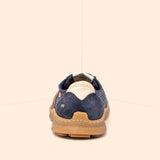 Zapatilla respetuosa multi material Navy Oroel - Ohana Barefoot