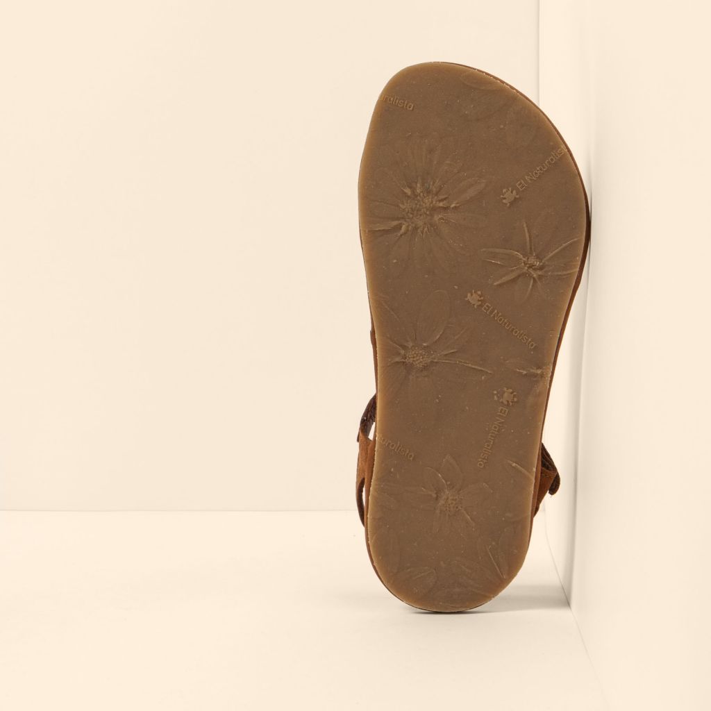 Sandalia barefoot Nobuck lavado Cuero Satya - Ohana Barefoot