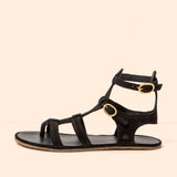 Sandalia barefoot Nobuck Black Bare - Ohana Barefoot