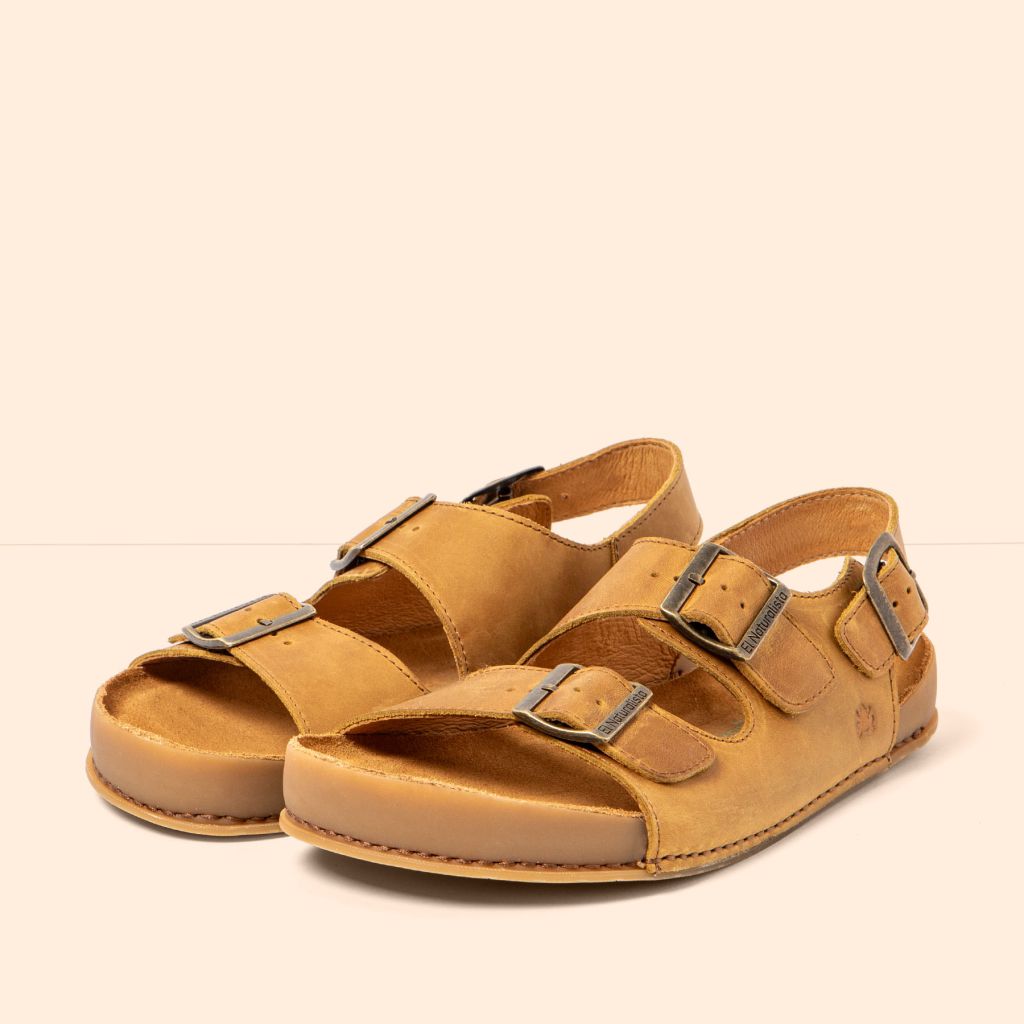 Sandalia Arizona Mostaza Horizon - Ohana Barefoot