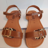 Sandalia barefoot Tabarca pelo Leopardo - Ohana Barefoot
