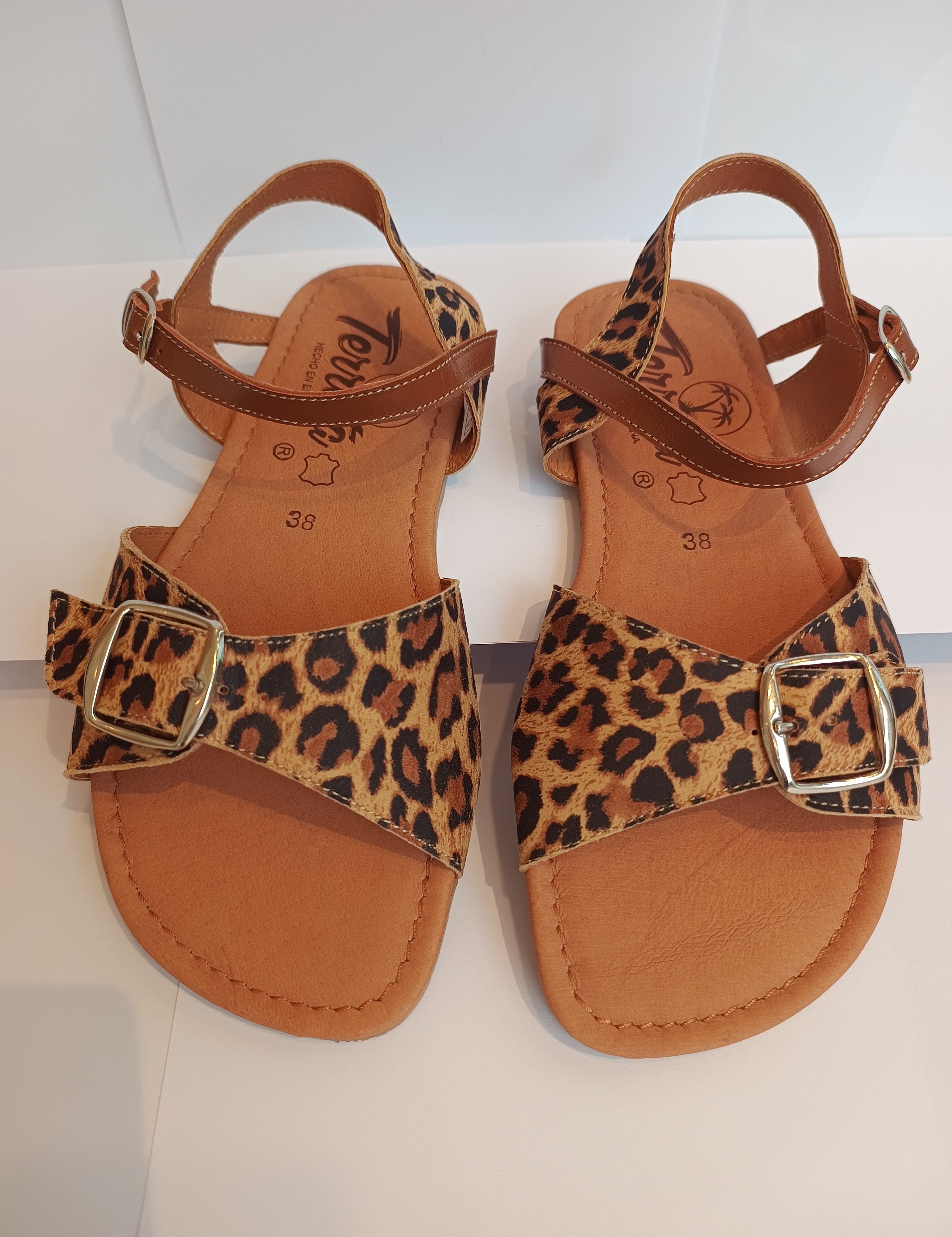 Sandalia barefoot Elx Leopardo - Ohana Barefoot