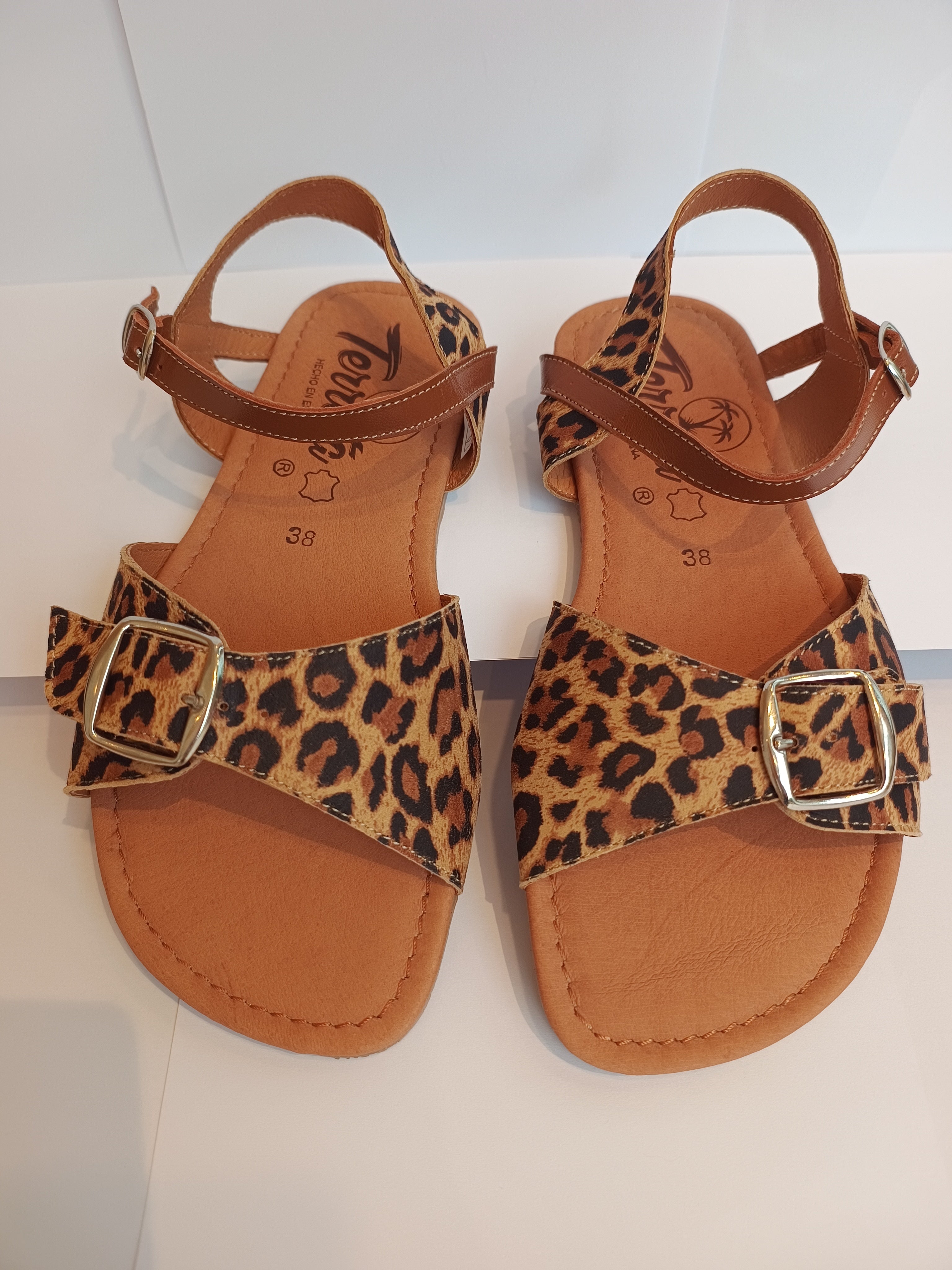 Sandalia barefoot Elx Leopardo - Ohana Barefoot