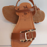 Sandalia barefoot Tabarca pelo Leopardo - Ohana Barefoot