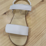 SANDALIA RESPETUOSA DE PIEL NAPA ZEUS COLOR BLANCO DE ANDANINES - Ohana Barefoot