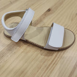 SANDALIA RESPETUOSA DE PIEL NAPA ZEUS COLOR BLANCO DE ANDANINES - Ohana Barefoot