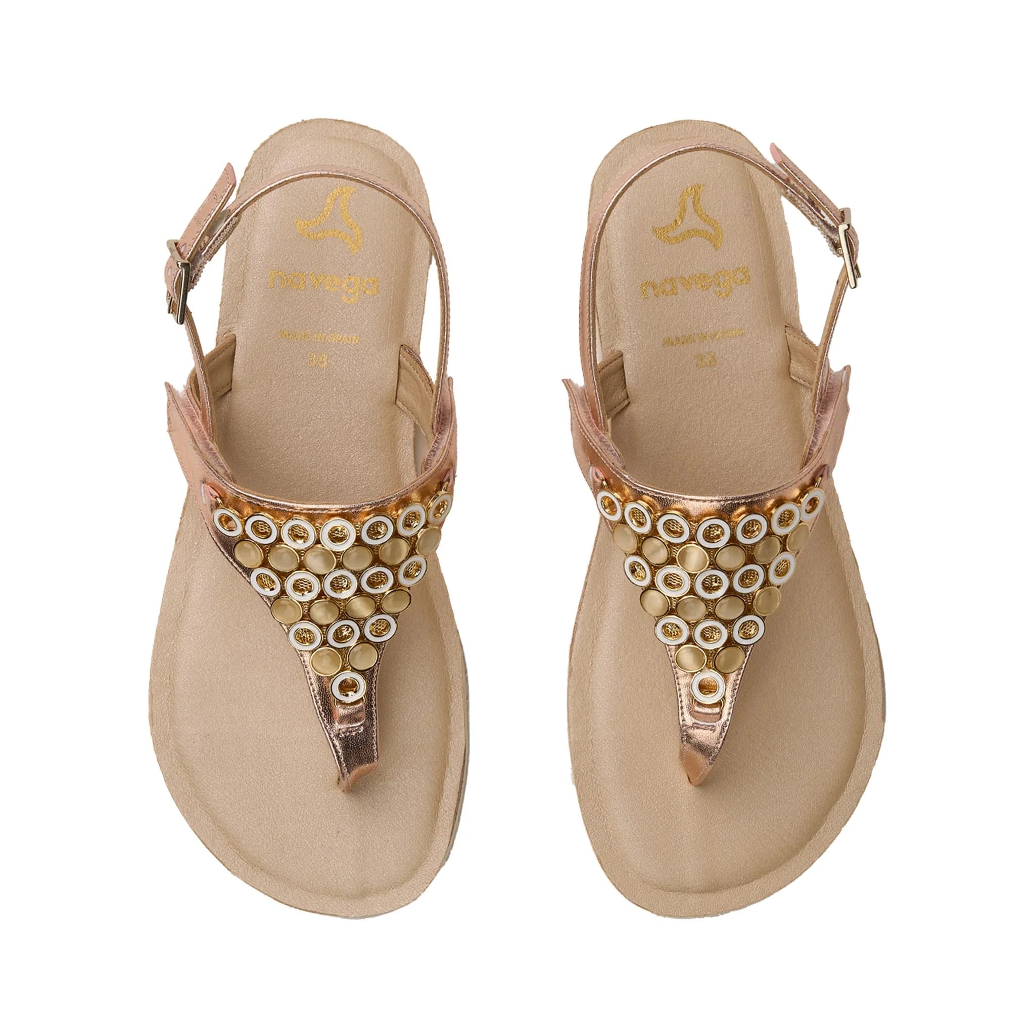 Sandalia barefoot modelo Mamba Bronce - Ohana Barefoot