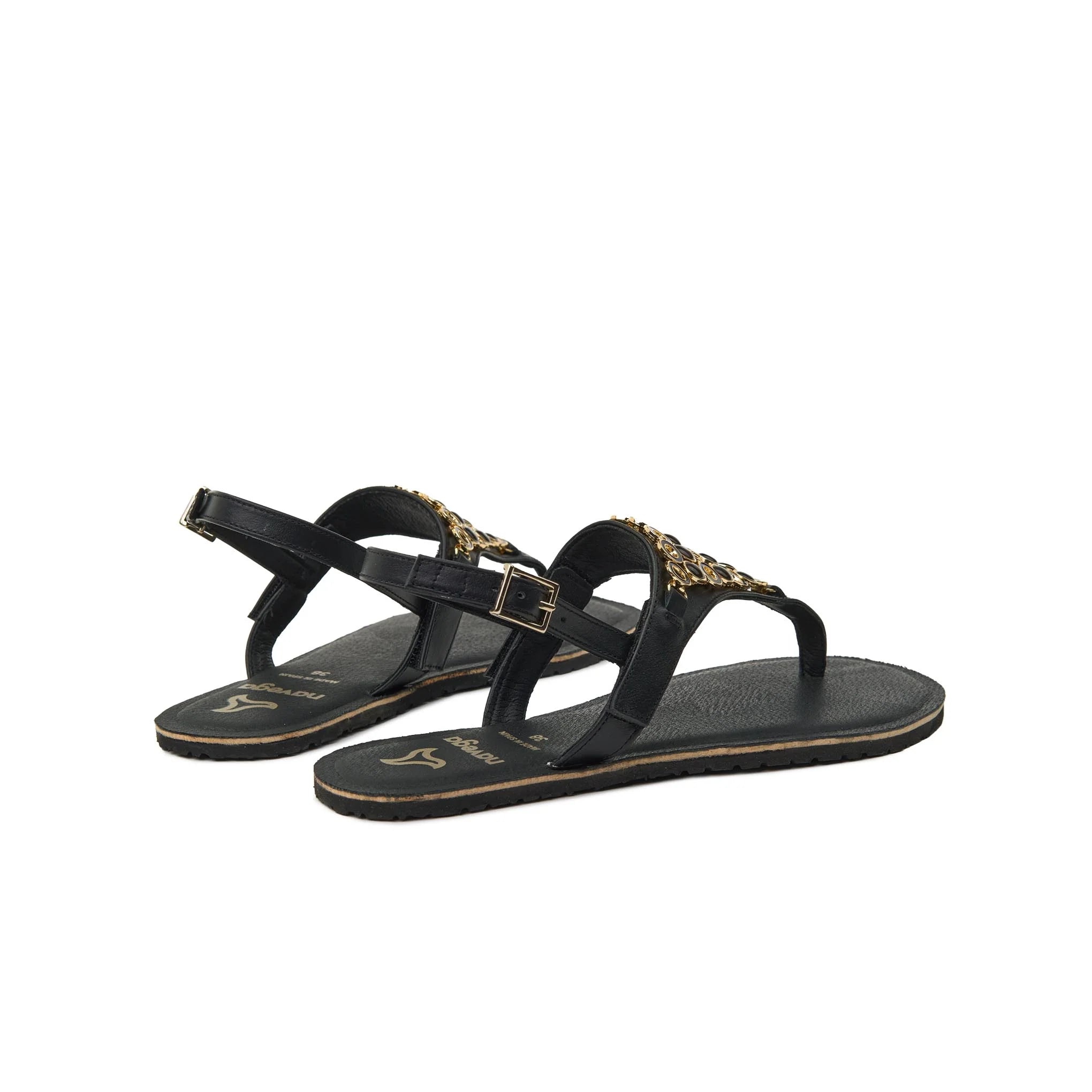 Sandalia barefoot modelo Mamba Negro - Ohana Barefoot