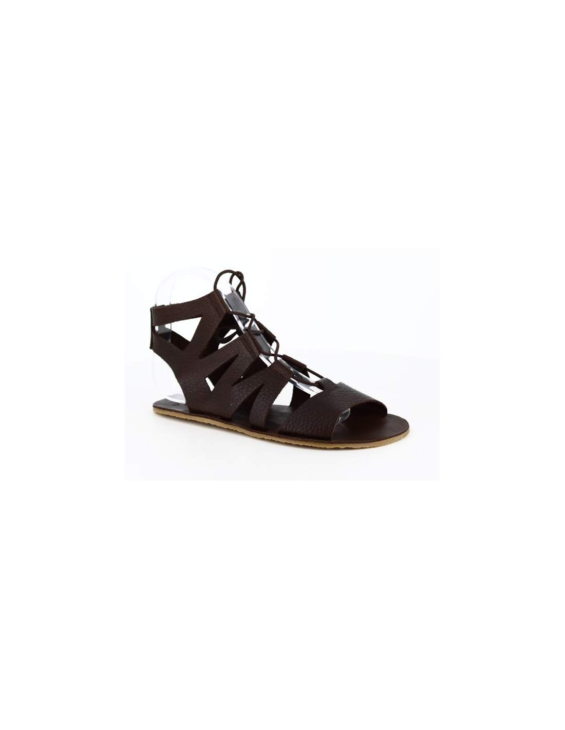 Sandalia barefoot Savia serraje Negro - Ohana Barefoot