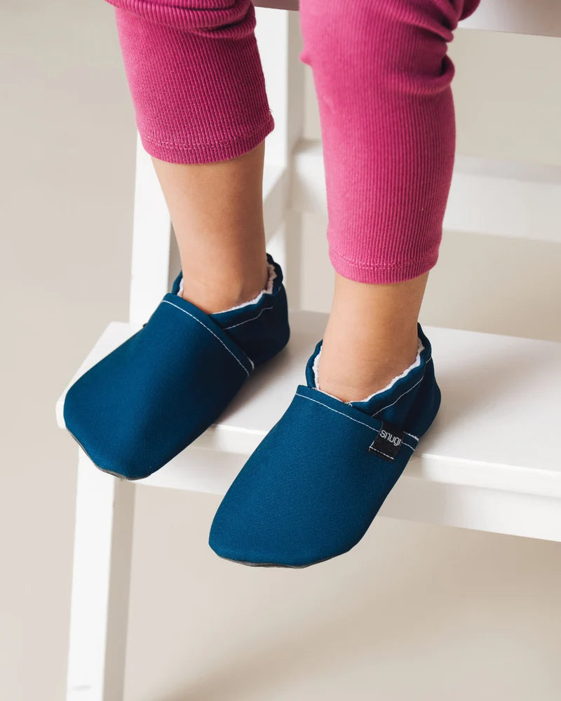 Zapatilla respetuosa interior Navy Blue - Ohana Barefoot