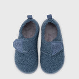 Zapatillas de interior respetuosas Junior rizo en color Azul