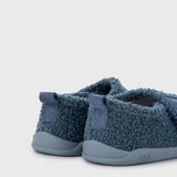 Zapatillas de interior respetuosas Junior rizo en color Azul