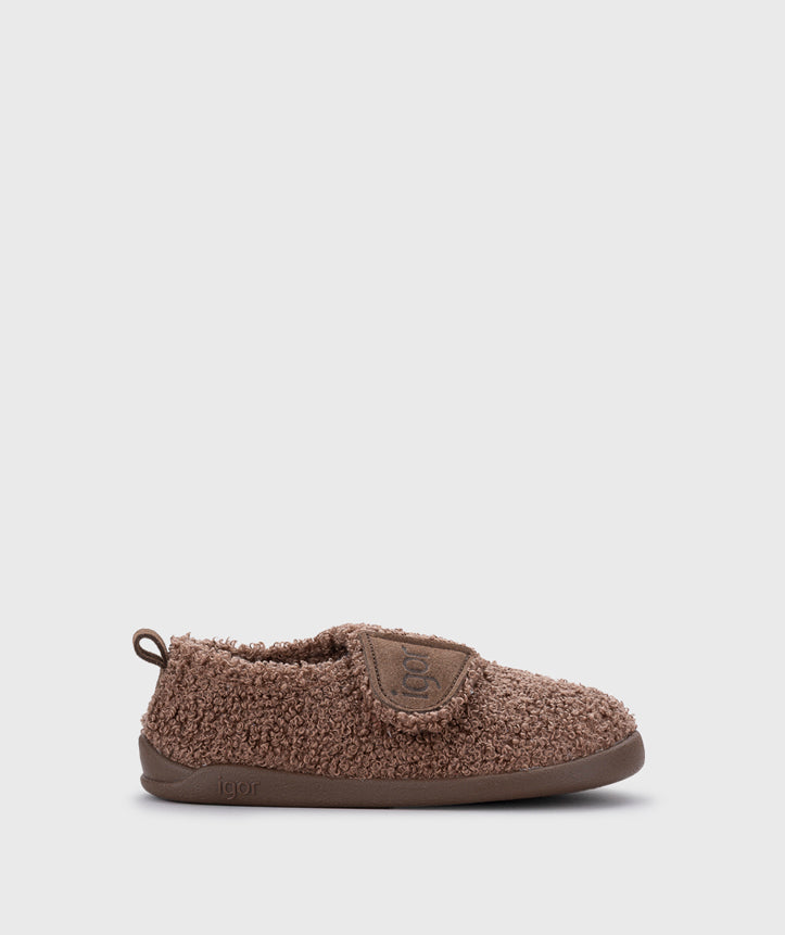 Zapatillas de interior respetuosas Junior Rizo en color Marron - Ohana Barefoot
