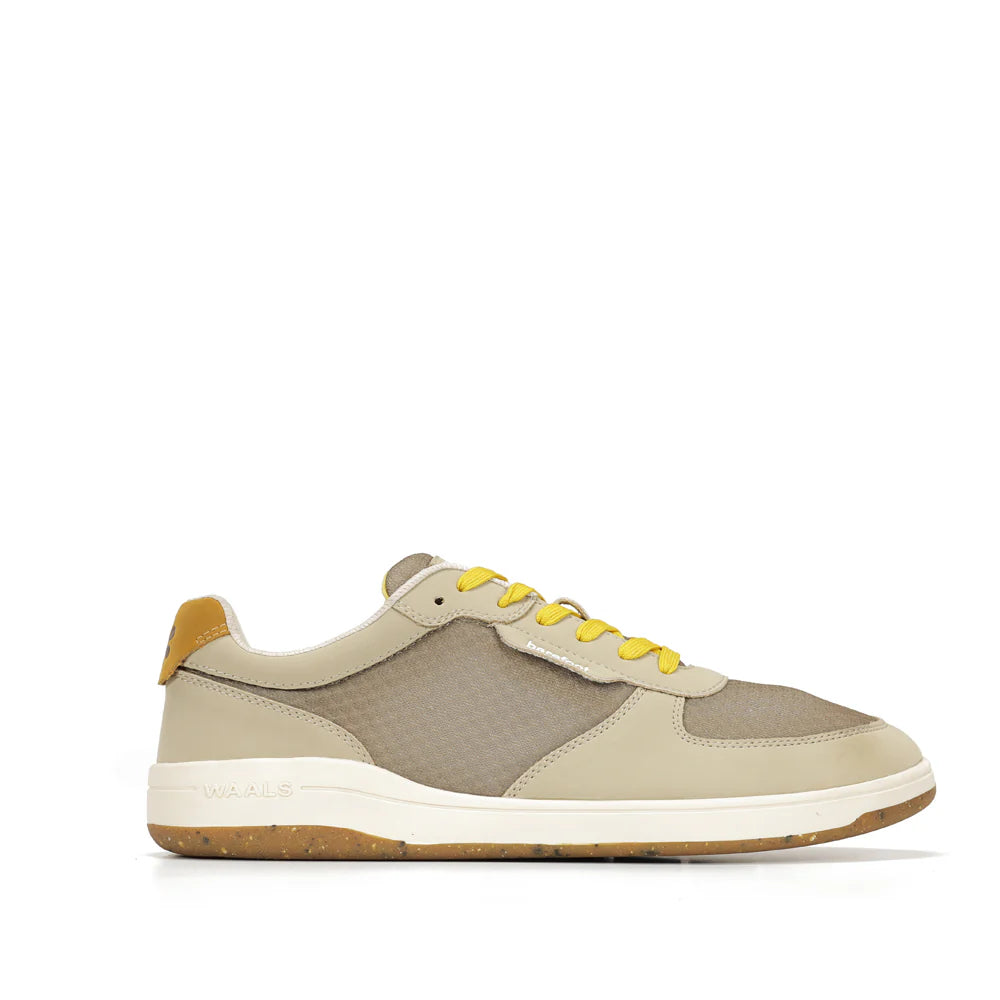 Zapatilla barefoot de nobuk reciclado Narvik Lt Kaki - Ohana Barefoot