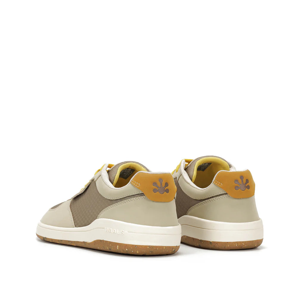 Zapatilla barefoot de nobuk reciclado Narvik Lt Kaki - Ohana Barefoot