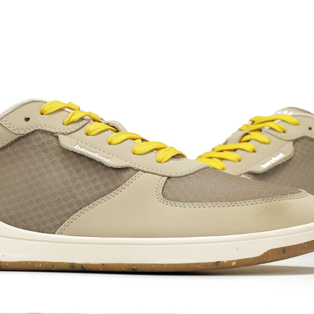 Zapatilla barefoot de nobuk reciclado Narvik Lt Kaki - Ohana Barefoot