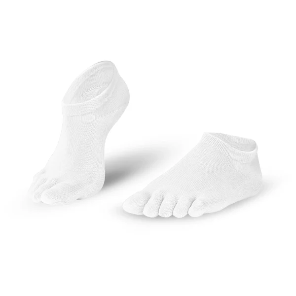 Calcetines de dedos de Algodón Essentials Sneaker Blanco KNITIDO - Imagen 2
