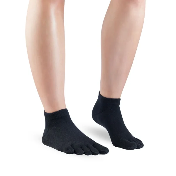 Calcetines de dedos de Algodón Essentials Sneaker Negro KNITIDO